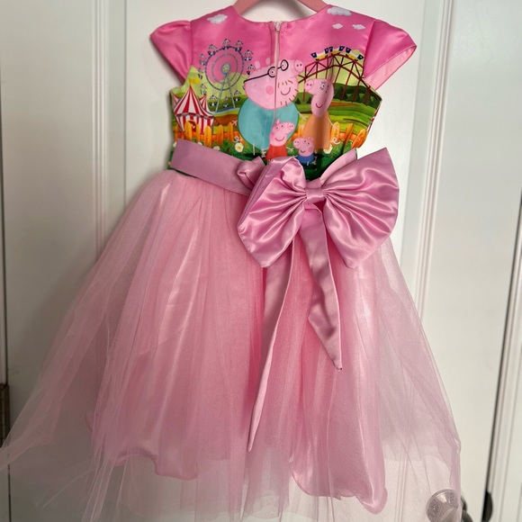 Peppa pig tutu birthday dress size 4t - Picture 2 of 2